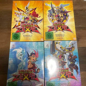 유희왕 ZEXAL DVD 박스 독일어판