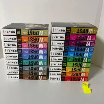 Worst 신장판 전 19권 완결 세트 타카하시 히로시