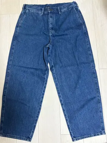 유니클로 와이드 데님