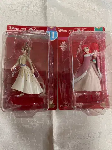 디즈니 크리스마스 오너먼트 피규어 세트