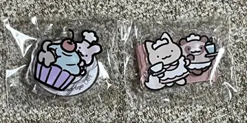 화이트 타이거와 블랙 타이거 아크릴 스탠드 토끼 선생님, 여우 세트