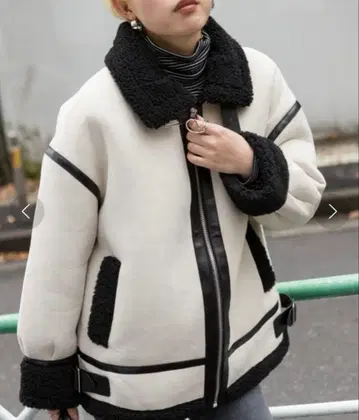 SpRay 에코 스웨이드 무스탕 방한복