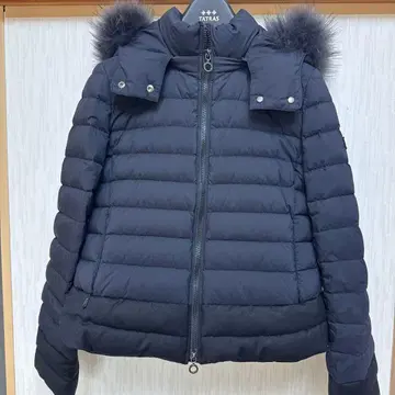 TATRAS 블랙 퍼 다운 자켓