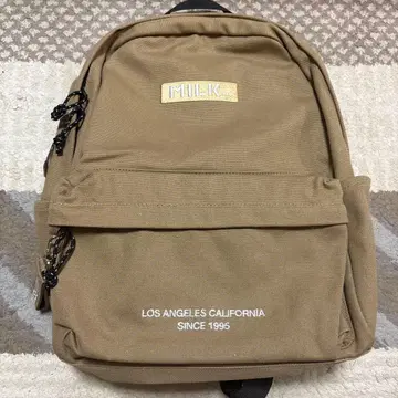 MILK 베이지 럭색 백팩