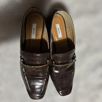 EVOL 23cm 다크 브라운 로퍼