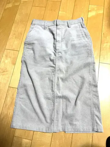 시착만 한 상품 BEAUTY&YOUTH 코듀로이 타이트 코튼 스커트