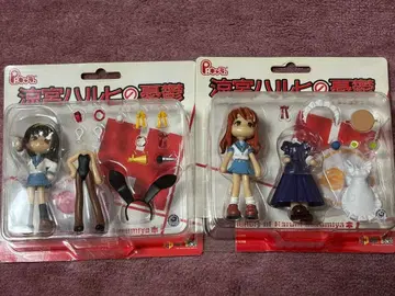 스즈미야 하루히의 우울 피규어 2체 세트 핑키 스트리트