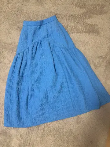 프레이 아이디 블루 플레어 스커트