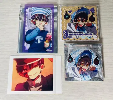 지박소년 하나코 군 가라오케 철인 코스모 월드 캔뱃지 크리카 4점 세트