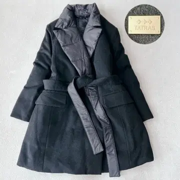 2023년 타트라스 CRIDHI 다운 코트 벨트 네이비 02