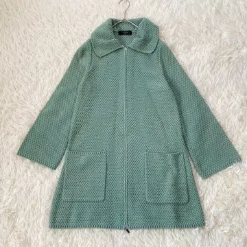 레어! 새상품급 MaDre 마도레 니트 코트 롱 가디건 40 폭시