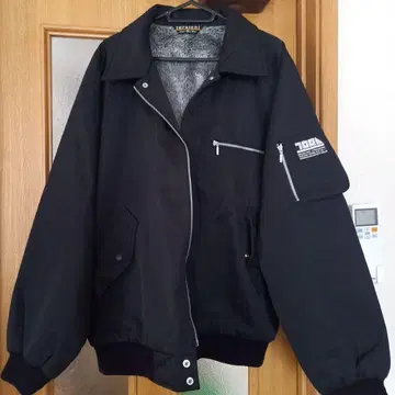 도라이치 3L 블랙 점퍼 도카잠 방한복