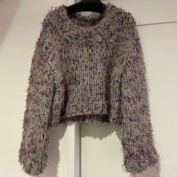 [새상품급] FURFUR 라메 믹스 니트