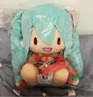 하츠네 미쿠 월서강 푸와푸치 봉제 인형 (LL) 미개봉품