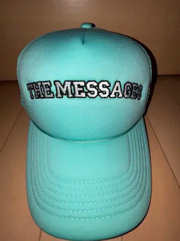 민트 그린 트래커 캡 THE MESSAGES