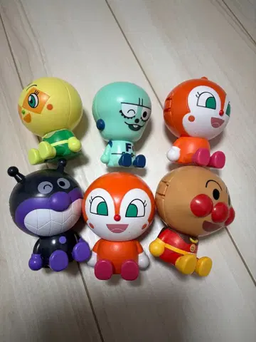 호빵맨 캡슐 토이 6종 세트