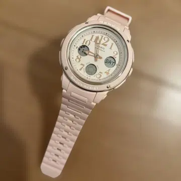 Baby-G 핑크 손목시계 쿼츠