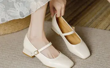 양가죽 메리 제인 새상품