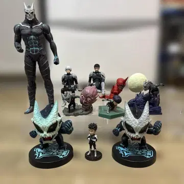 [개봉 완료] [9체 세트] 괴수 8호 피규어