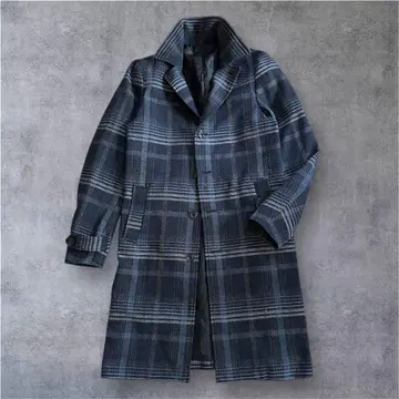 GOSTAR DE FUGA 체스터 코트 44 블루 시크 스타일 댄디