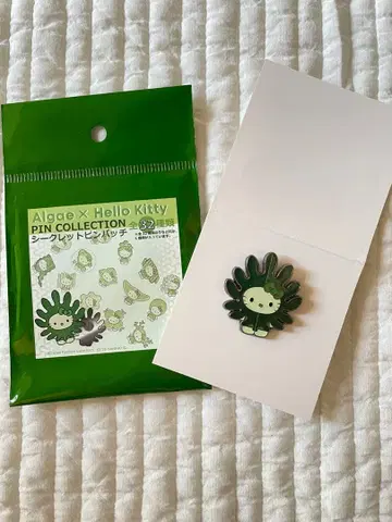 오사카 만박 해조 키티 핀 배지 와카메 일본관 expo2025