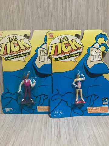 아메리칸 코믹스 THE TICK 피규어 빈티지 잡화 레어 아메리칸 잡화