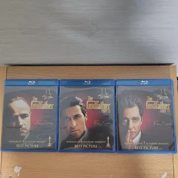 갓파더 1 2 3 Blu-ray 3매 세트