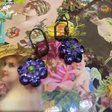 미하엘 네그린 귀걸이 퍼플