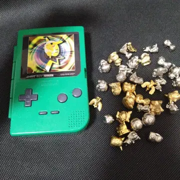 포켓몬 Game Boy Pocket 그린 미니 피규어 묶음 판매