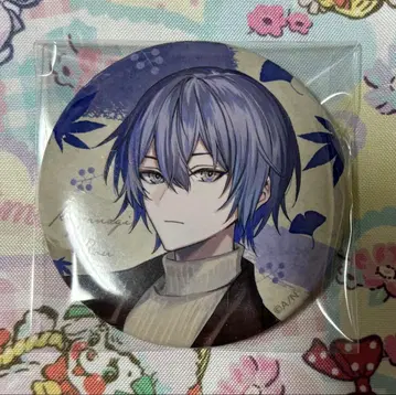 코야나기 로우 히바치 마나 마네키 콜라보 캔뱃지