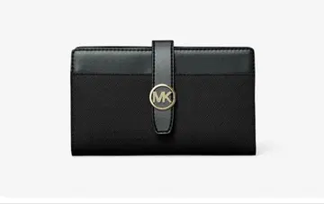 Michael Kors 블랙 카드 케이스 가죽 지갑