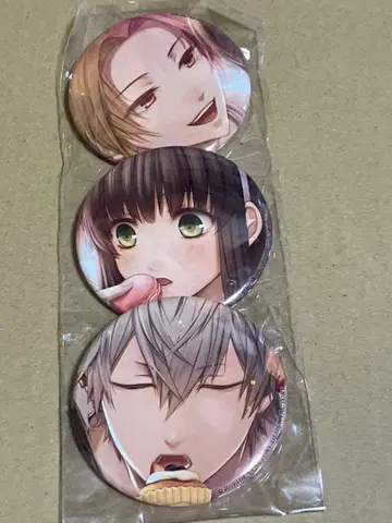 CLOCK ZERO 캔뱃지 3개 세트