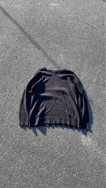 00s BANANA REPUBLIC 블랙 V넥 스웨터