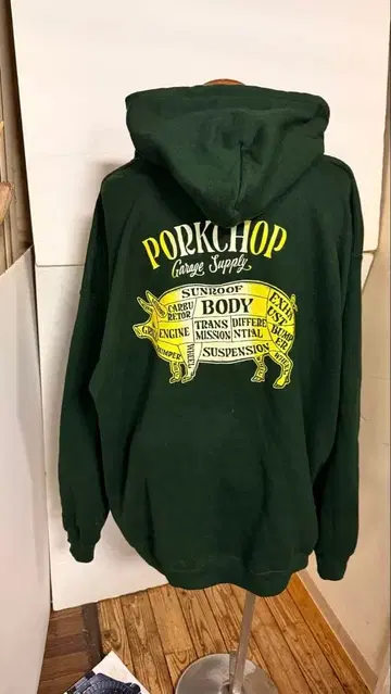 Porkchop 후드티 XL 사이즈