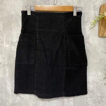 [ 에모다 ] 코르셋 하이웨스트 스커트 코듀로이 안쪽 팬츠 S