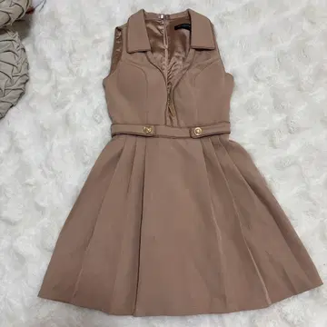 ROBEdeFLEURS Glossy Dea 미니 드레스 XS