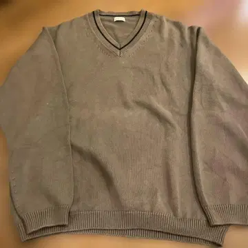 스티븐 앨런 그레이 V넥 니트 스웨터