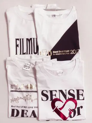 Hey! Say! JUMP 투어 굿즈 T셔츠