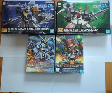미개봉 새상품 버스터 건담 듀얼 건담 세트
