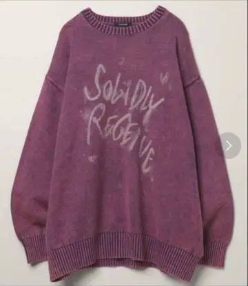 지나시스 BLUR 로고 BIG 풀오버