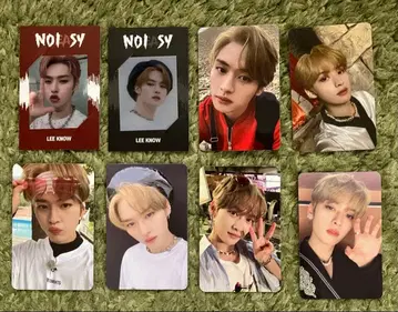 stray kids NOEASY 리노 트레이딩 카드 8장 세트