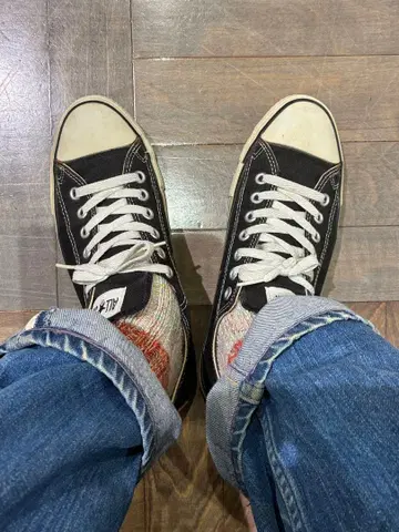 컨버스 올스타 USA 8하프 블랙