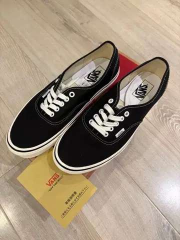 VANS Anaheim Authentic 44DX Black 10