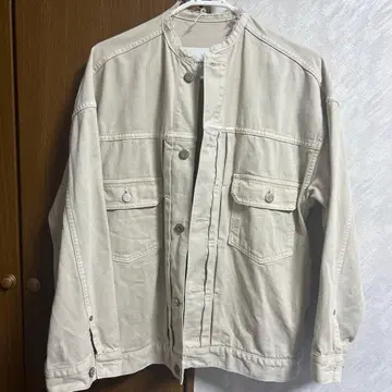 컨디션 최상 IENA 컬러 치노 블루종 데님 자켓