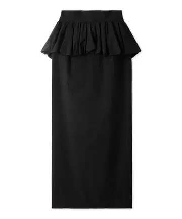 snidel 벌룬 페플럼 스커트