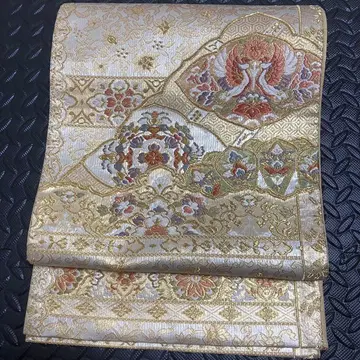 고급 순수 실크 후쿠로 오비 기모노 포멀 예복 11-3