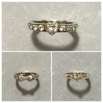 스타 주얼리 실버 반지 3연 사이즈 8호