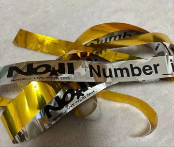 Number i LIVE TOUR 2025 은색 테이프 1개