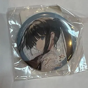 WHITE ALBUM2 토마 카즈사 캔뱃지 DMM 스크래치 E-1