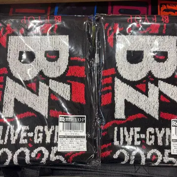 B'z LIVE-GYM 2025 FYOP 루프 타월 미개봉 새상품